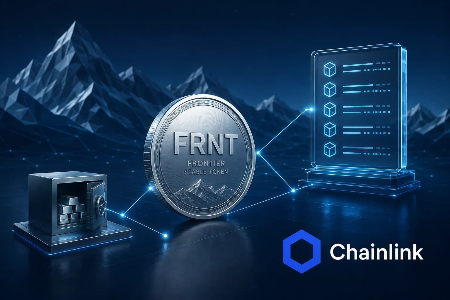 와이오밍 FRNT, Chainlink로 준비금 온체인 검증